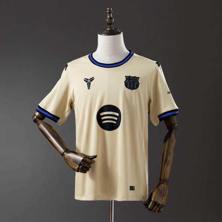 FC Barcelona 2025/26 Bortatröja Kortärmad Herr Fotbollströja