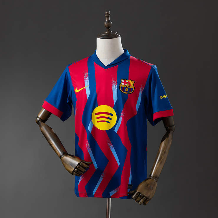 FC Barcelona 2025/26 Fjärdetröja Kortärmad Herr Fotbollströja