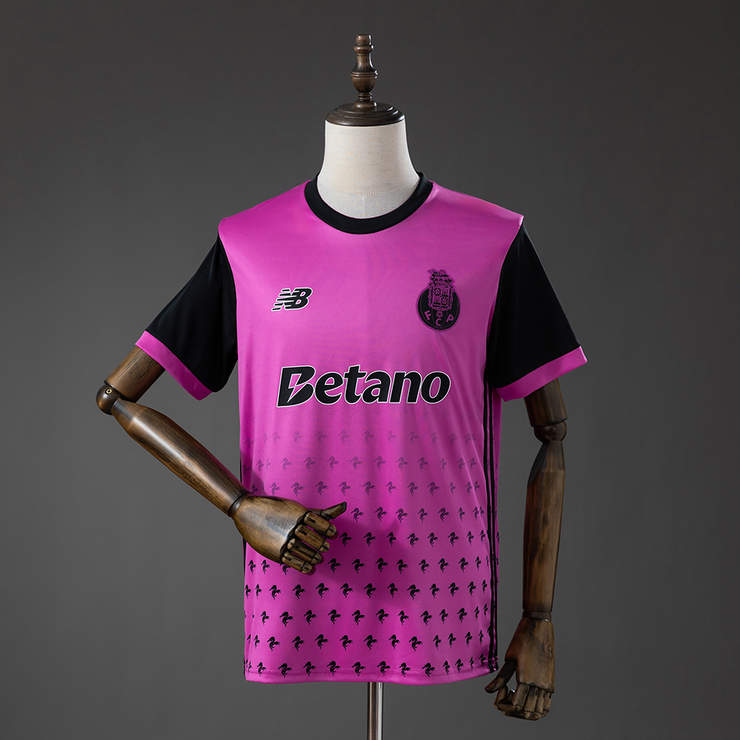 FC Porto 2026/27 Specialutgåva Rosa Svart Fotbollströja Herr