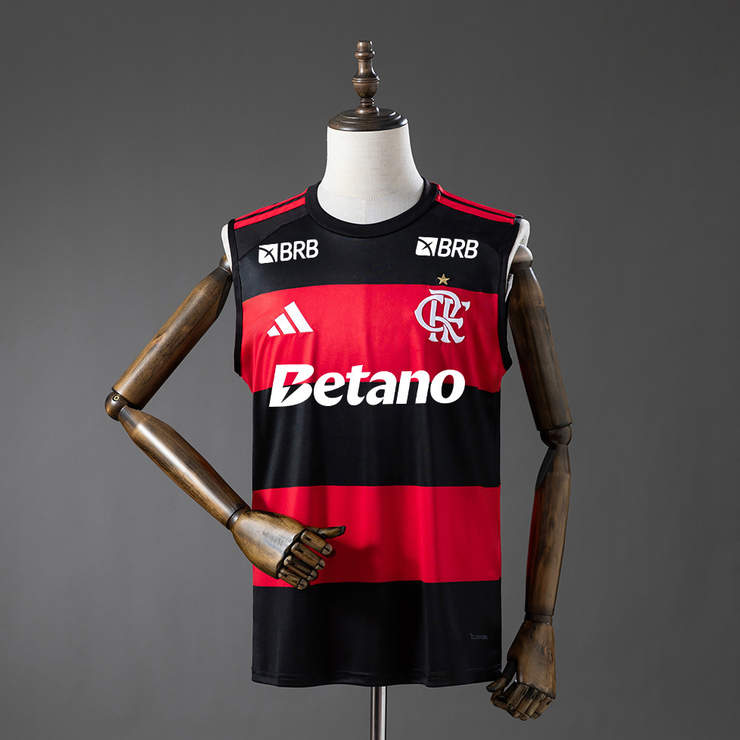 Flamengo 2026/27 Hemmatröja Träningsväst Herr Fotbollströja – Fullt Sponsrad