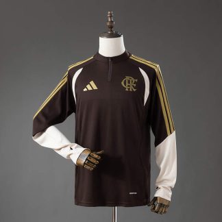 Flamengo 2026/27 Träningströja Långärmad Herr Brun Fotbollströja