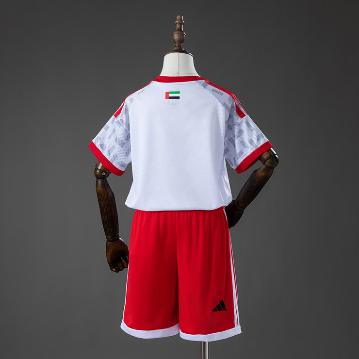 Förenade Arabemiraten VM 2026 Hemmaställ Barn Fotbollsställ med Shorts