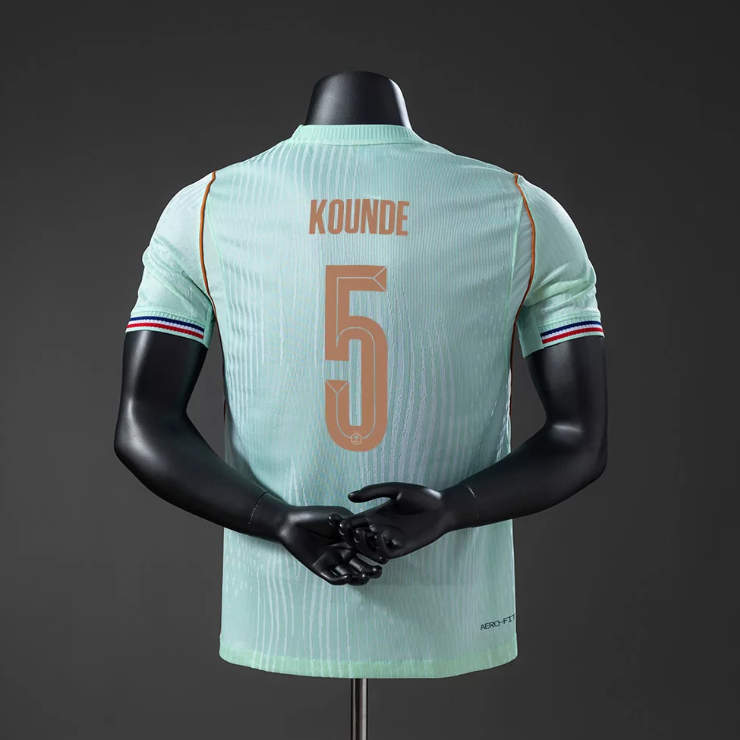Frankrike VM 2026 Bortatröja Jules Koundé 5 Fotbollströja Herr