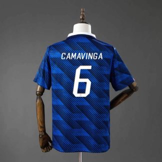 Frankrike VM 2026 Hemmatröja Eduardo Camavinga 6 Fotbollströja Herr