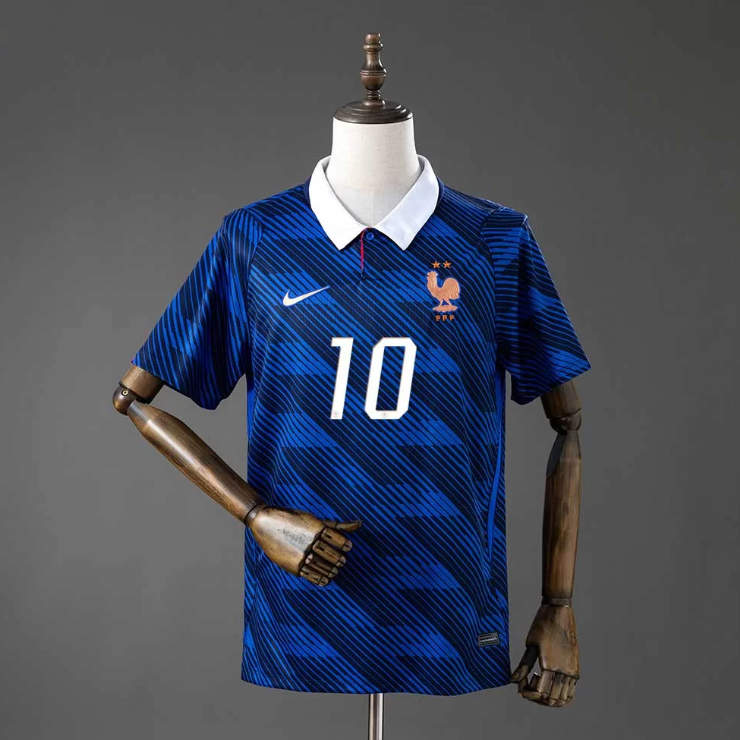 Frankrike VM 2026 Hemmatröja Kylian Mbappé 10 Fotbollströja Herr