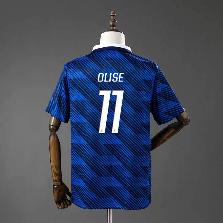 Frankrike VM 2026 Hemmatröja Michael Olise 11 Fotbollströja Herr
