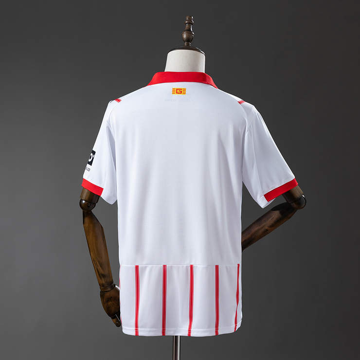 Girona 2025/26 Hemmatröja Kortärmad Fotbollströja Herr