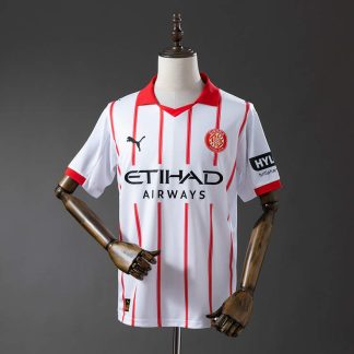 Girona 2025/26 Hemmatröja Kortärmad Fotbollströja Herr