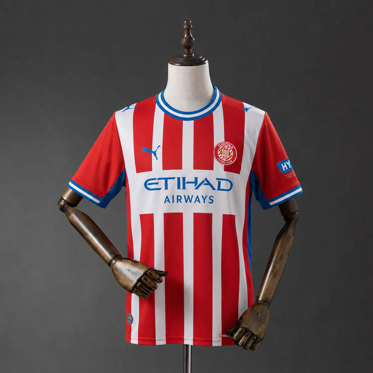 Girona 2026/27 Hemmatröja Kortärmad Fotbollströja Herr