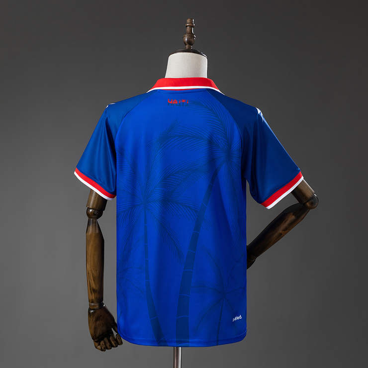 Haiti VM 2026 Hemmatröja Kortärmad Fotbollströja Herr