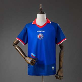 Haiti VM 2026 Hemmatröja Kortärmad Fotbollströja Herr