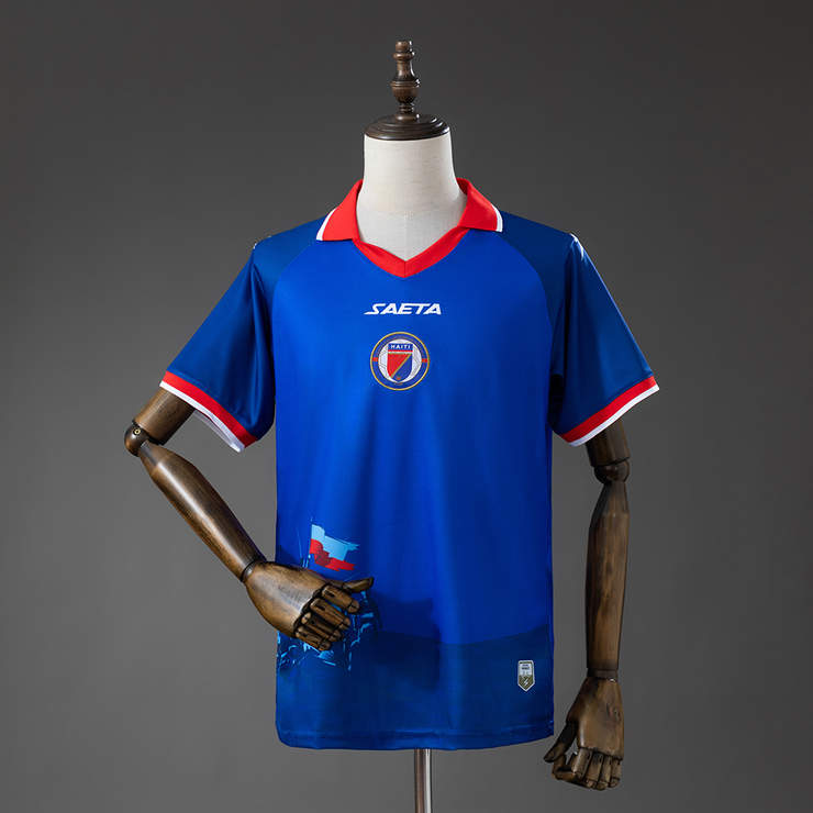 Haiti VM 2026 Hemmatröja Kortärmad Fotbollströja Herr