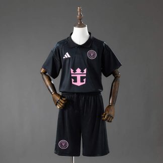 Inter Miami 2026/27 Bortaställ Barn Fotbollströja med Shorts