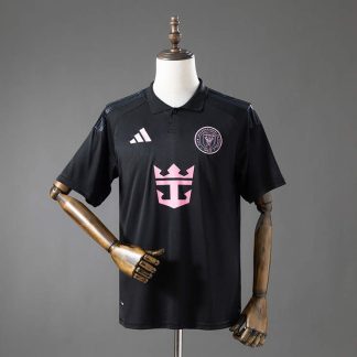Inter Miami 2026/27 Bortatröja Kortärmad Fotbollströja Herr