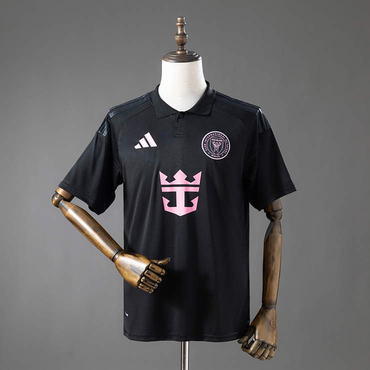 Inter Miami 2026/27 Bortatröja Kortärmad Fotbollströja Herr