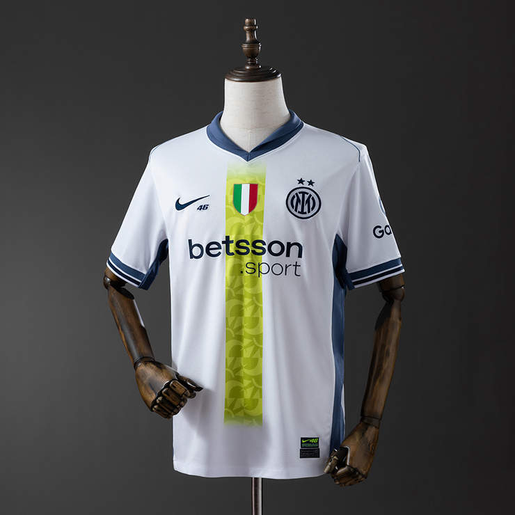 Inter Milan 2024/25 Bortatröja Herr Fotbollströja Joint Edition