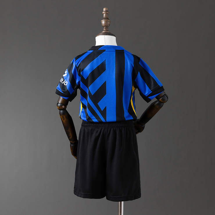 Inter Milan 2024/25 Hemmaställ Barn Fotbollströja med Shorts