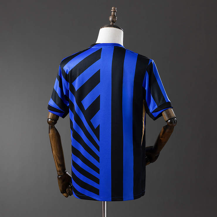Inter Milan 2024/25 Hemmatröja Kortärmad Fotbollströja Herr