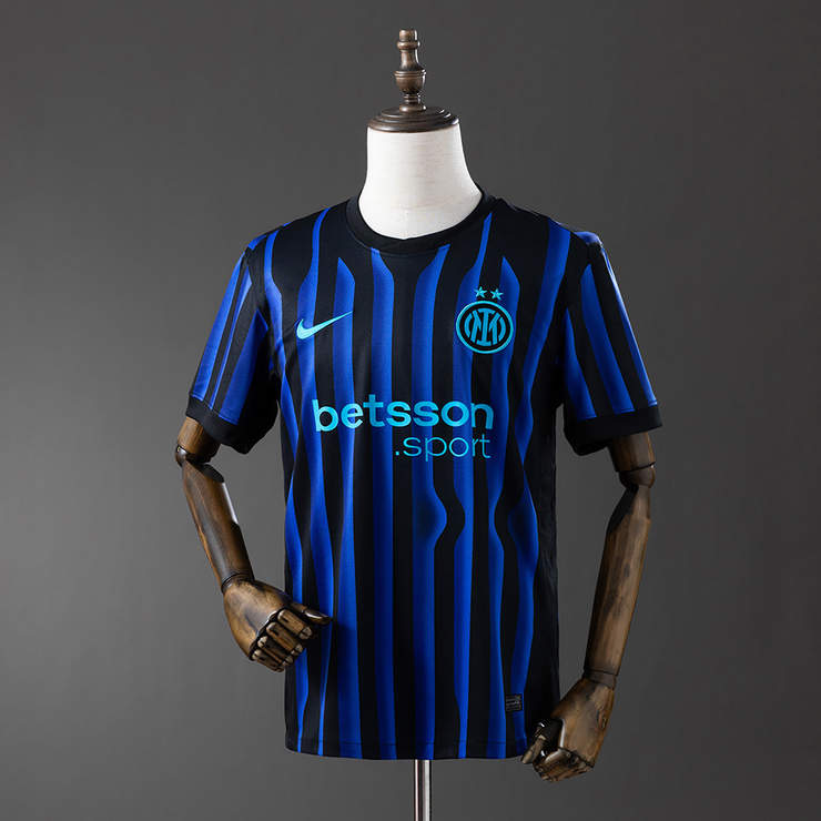 Inter Milan 2025/26 Hemmatröja Kortärmad Fotbollströja Herr