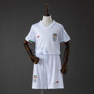 Iran VM 2026 Hemmaställ Barn Fotbollströja med Shorts