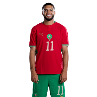 Ismael Saibari 11 Marocko VM 2026 Hemmaställ Herr