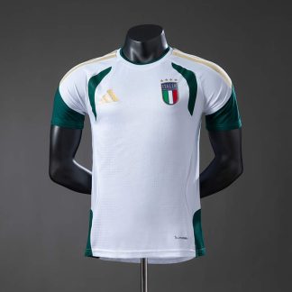 Italien Landslag 2026 Träningströja Vit Fotbollströja Herr