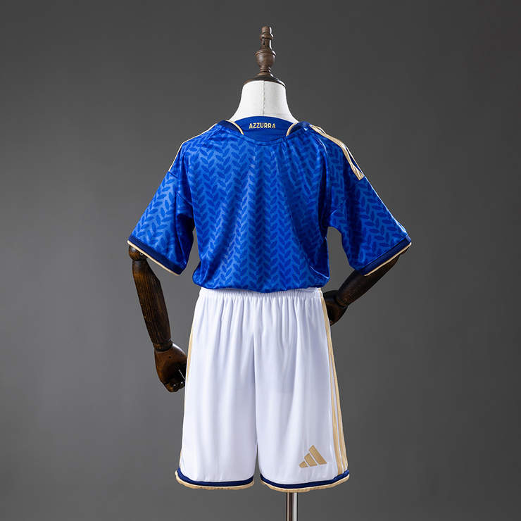 Italien VM 2026 Hemmaställ Barn Fotbollströja med Shorts
