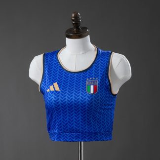 Italien VM 2026 Hemmatröja Dam Crop Top Fotbollslinne