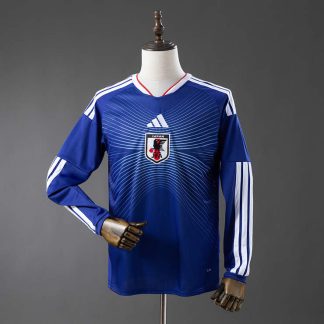 Japan Landslag VM 2026 Hemmatröja Långärmad Fotbollströja Herr