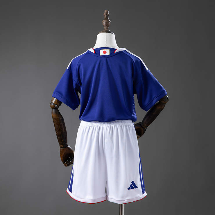 Japan VM 2026 Hemmaställ Barn Fotbollströja med Shorts