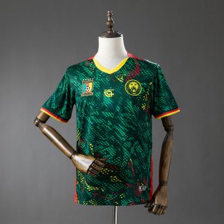 Kamerun 2026 Landslagströja Herr Hemmatröja Fotbollströja