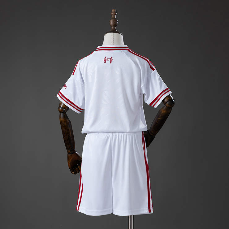 Liverpool 2026/27 Bortaställ Barn Fotbollströja Set med Shorts