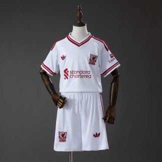 Liverpool 2026/27 Bortaställ Barn Fotbollströja Set med Shorts