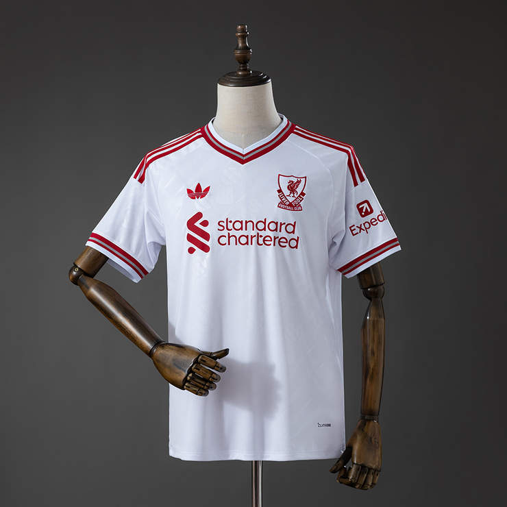 Liverpool 2026/27 Bortatröja Kortärmad Fotbollströja Herr
