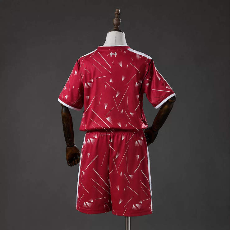 Liverpool 2026/27 Hemmaställ Barn Fotbollsställ med Shorts