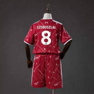 Liverpool 2026/27 Hemmatröja Dominik Szoboszlai 8 Barn Fotbollströja Set