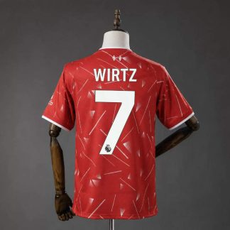 Liverpool 2026/27 Hemmatröja Herr Fotbollströja Florian Wirtz 7 Kortärmad