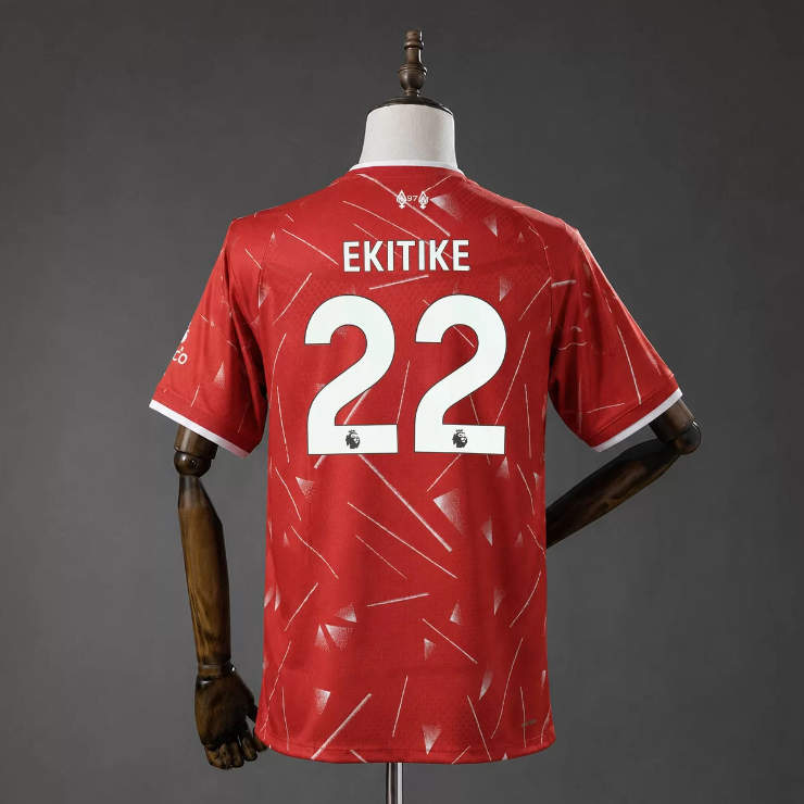 Liverpool 2026/27 Hemmatröja Herr Fotbollströja Hugo Ekitike 22 Kortärmad