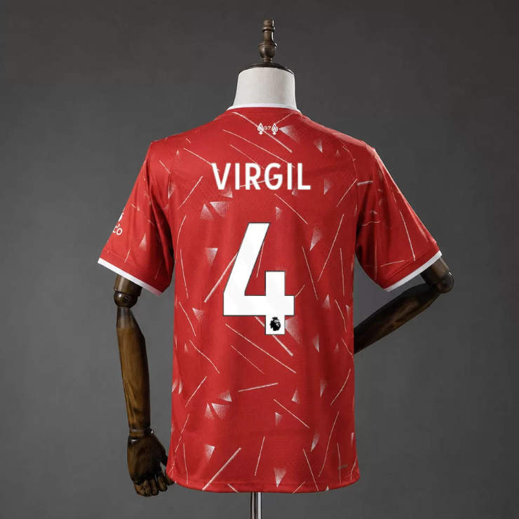 Liverpool 2026/27 Hemmatröja Herr Fotbollströja Virgil van Dijk 4 Kortärmad