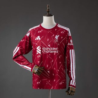 Liverpool 2026/27 Hemmatröja Långärmad Fotbollströja Herr