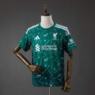 Liverpool 2026/27 Målvaktströja Grön Fotbollströja Herr