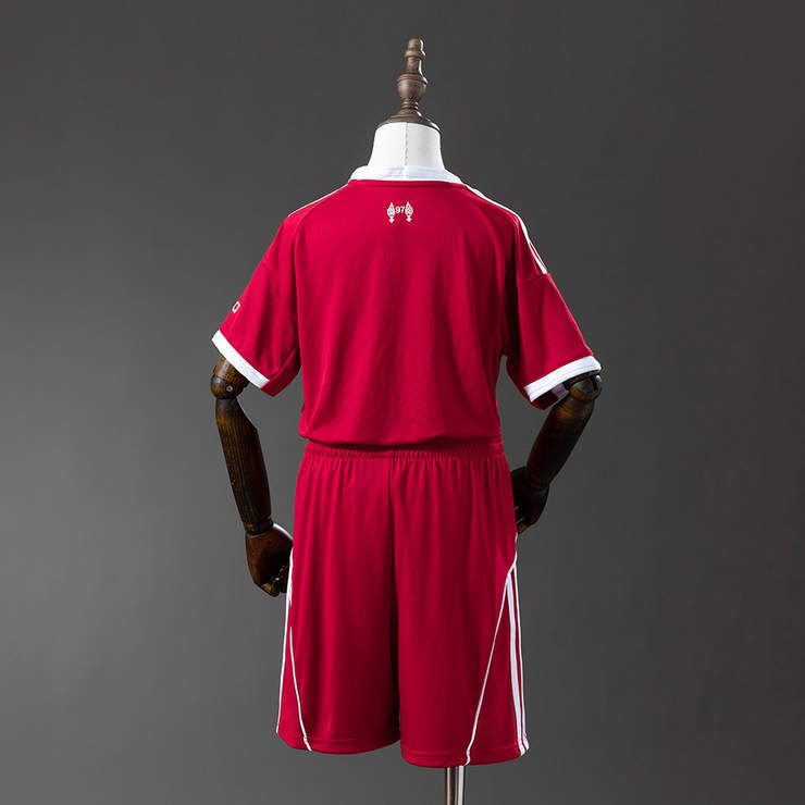 Liverpool FC 2025/26 Hemmaställ Barn Fotbollströja med Shorts