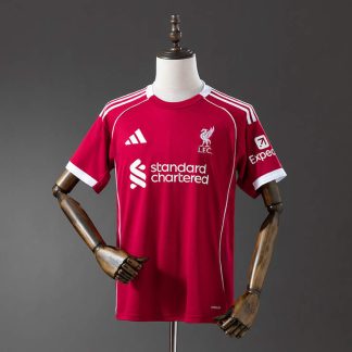 Liverpool FC 2025/26 Hemmatröja Kortärmad Fotbollströja Herr