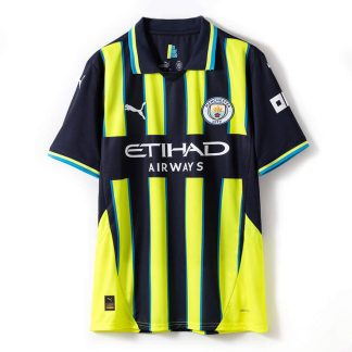 Manchester City 2024/25 Bortatröja Fotbollströja Herr