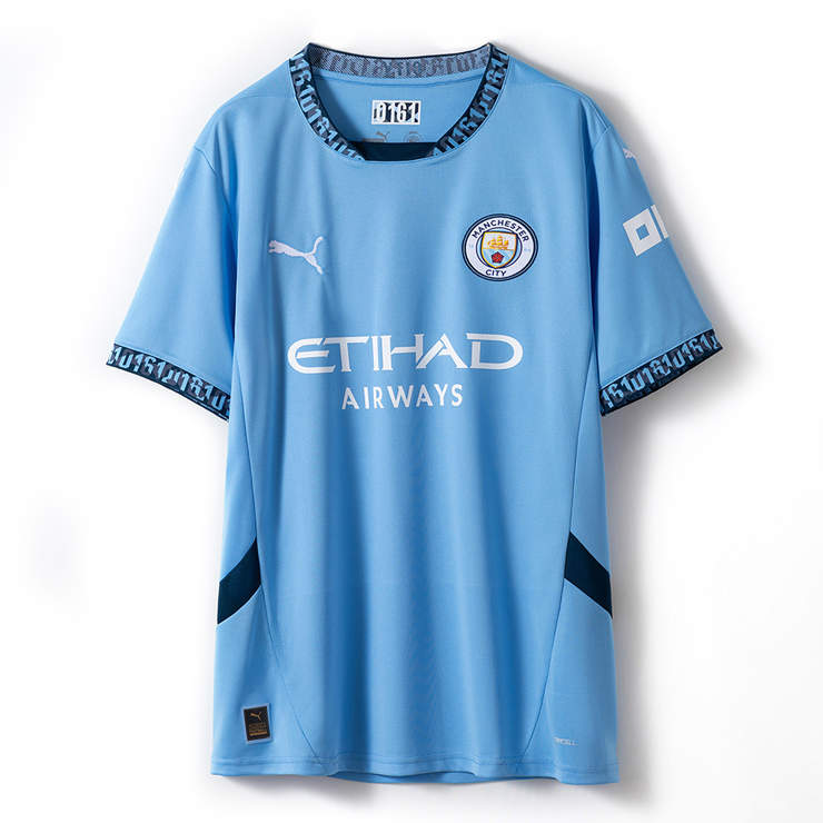 Manchester City 2024/25 Hemmatröja Fotbollströja Herr