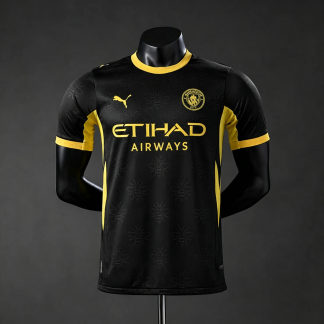 Manchester City 2026/27 Bortatröja Kortärmad Fotbollströja Herr
