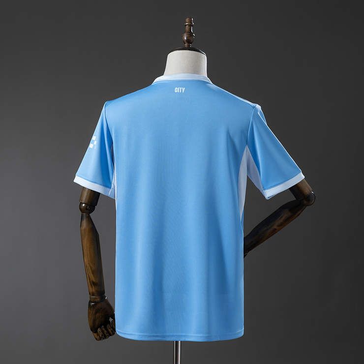 Manchester City 2026/27 Hemmatröja Kortärmad Fotbollströja Herr