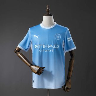 Manchester City 2026/27 Hemmatröja Kortärmad Fotbollströja Herr