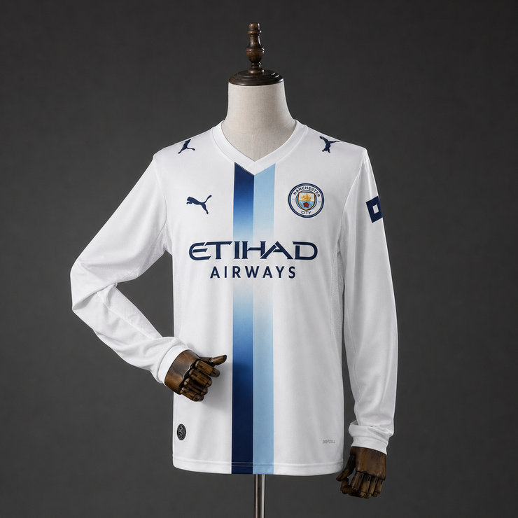 Manchester City 2026/27 Tredjetröja Herr Långärmad Fotbollströja