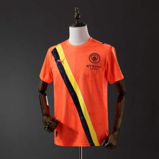Manchester City x KidSuper 2025/26 Gul Fotbollströja Herr